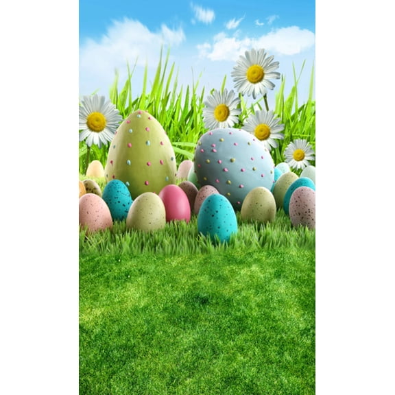 Vikakiooze Home Decor , Easter Day Theme Vinyl Photography Custom Photo Background Props D
