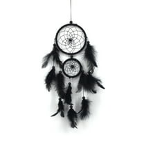 Vikakiooze Home Decor Handmade Lace Dream Catcher Feather Bead Hanging Decoration Ornament Gift