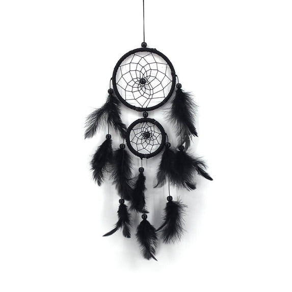 Vikakiooze Home Decor Handmade Lace Dream Catcher Feather Bead Hanging Decoration Ornament Gift