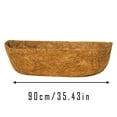 thumbnail image 1 of Vikakiooze Home Decor Hanging Basket Coconuts Fiber Planter Inserts Replacement Liner For Flower Pot, 1 of 2