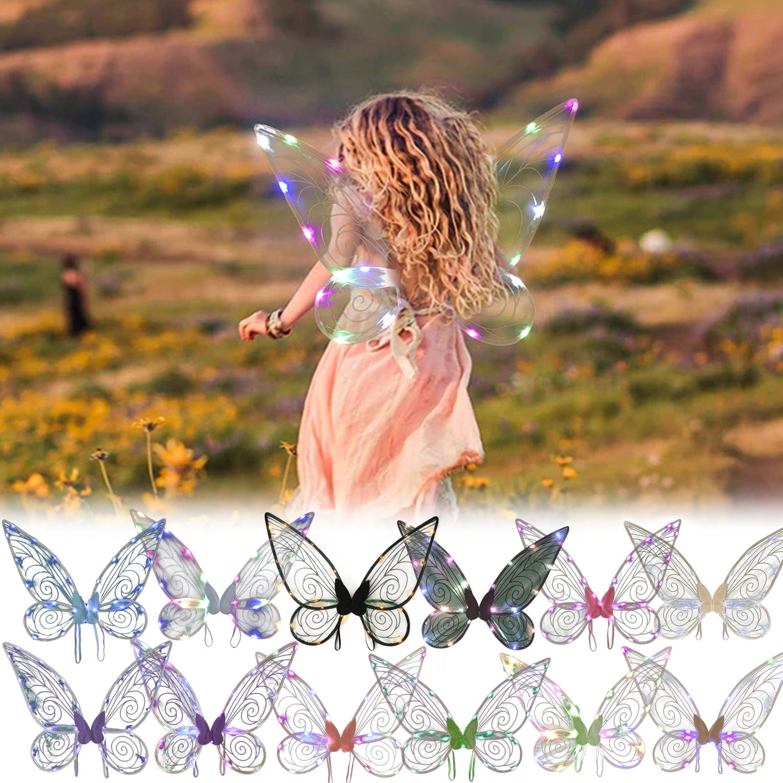 Vikakiooze Home Decor Led Light Photo Performance Light Up Butterfly ...