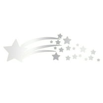 Vikakiooze Home Decor Modern Mirror Style Removable Decal Art Mural Wall Sticker Home Room DIY