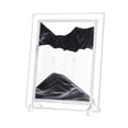thumbnail image 1 of Vikakiooze Home Decor Moving Sand Art Picture Round Glass 3D 7inch Hourglass 3D Natural Flowing Sand Picture Moving Grit Hourglass 15ml, 1 of 7