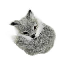 Vikakiooze Home Decor , Plush Imitation Animals, Small Foxes, Pendants, Ornaments, Toys, Handicrafts, Festival Supplies