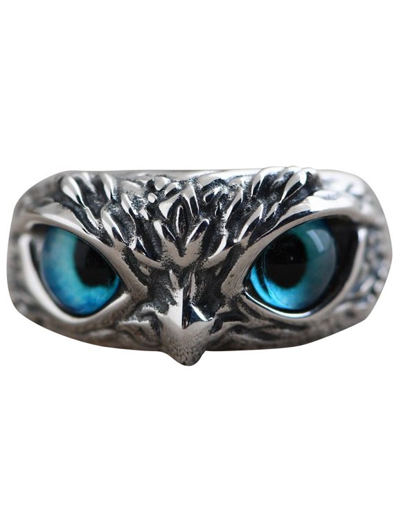 Home Decor Retro Craft Owl Shape Fashion Craft Gift With Adjustable Opening Size