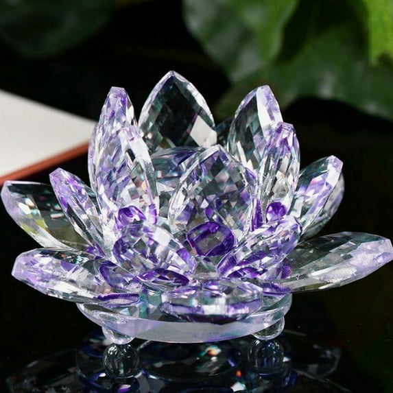 Vikakiooze Home Decor , S Crystal Glass Figure Paperweight Ornament Feng Shui Decor ion