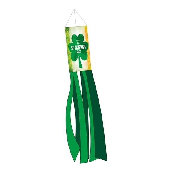 Vikakiooze Home Decor St. Patrick's Day Windsock Polyester Garden Windsock Garden Party Decoration