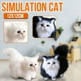 thumbnail image 1 of Vikakiooze Home Decor Under $5, Simulation cats Plush OrNaments Decoration Simulation Animals Models 2PC, 1 of 9
