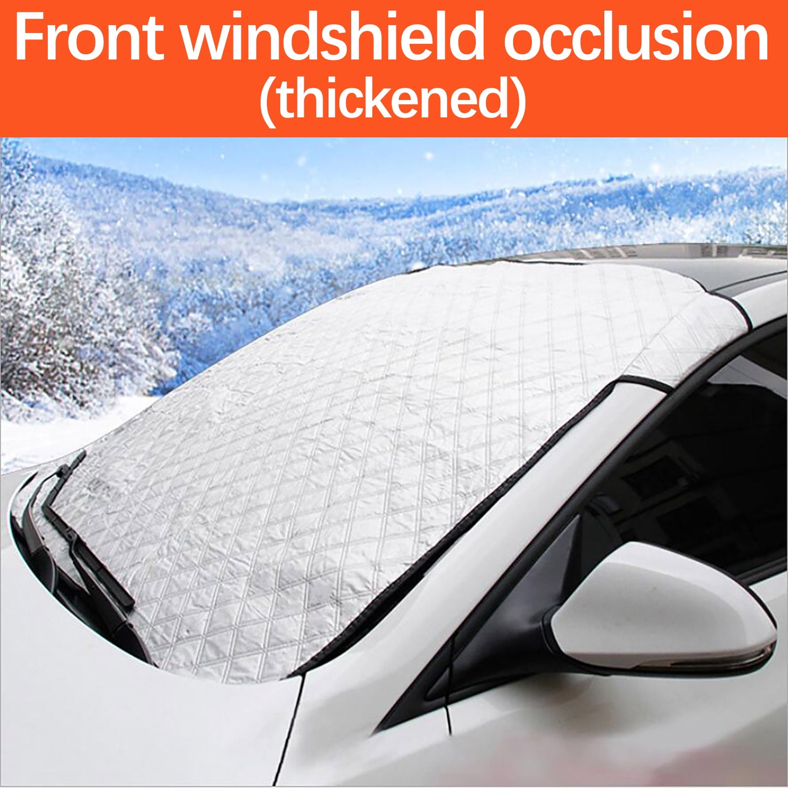 Vikakiooze Home Decor Vehicle Mounted Winter Snow Proof Car Cover Snow Proof  Car Clothes Windshield Cover Snow Proof Cover 