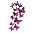 thumbnail image 1 of Vikakiooze Home Decor Wall Stickers Decal Butterflies 3D Mirror Wall Art Home Decors Hot, 1 of 3