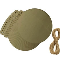 Vikakiooze Home Decor Wooden Tags Christmas Balls Decor Art Crafts Ornaments DIY Scrapbooking 10pcs