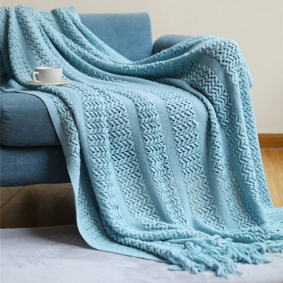 Vikakiooze Home Soft Things Throw Blanket,Super Soft Cozy Warm Comfortable Breathable Throw for Living Room Chair Couch Bed Sofa Bedroom Home D茅cor