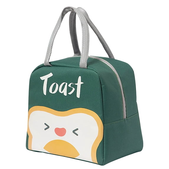 Vikakiooze Home Storage and Organization Thermal Insulation Bag Cartoon Cute Thermal Insulation Bag Large Capacity Portable Lunch Bento Portable Bag Thermal Insulation Lunch Box Bag