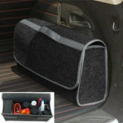 Vikakiooze Home Storage and Organization Trunk Cargo Organizer Foldable Caddy Storage Collapse Bag Bin for Car Truck SUV