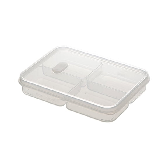 Vikakiooze Household Compartment Preservation Box Kitchen Refrigerator Fruit And Vegetable Ditch Scallion Ginger Garlic Meat Preservation Storage Box