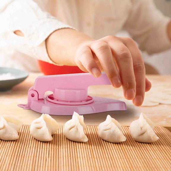 Vikakiooze Household Small Manual Skin Pressing Machine, Steamed Stuffed Bun, Dumpling Mould, Dough Pressing Device, Dumpling Skin Pressing Artifact Kitchen Utensils Set Kitchen Appliances on