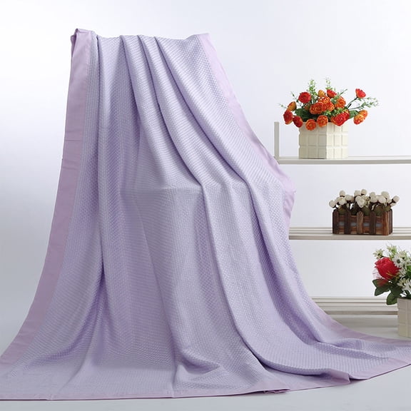 Vikakiooze 2023 Promotion on sale, Ice Blanket, Bamboo Fiber Blanket, Suitable For Hot Sleepers To Sleep Sweat, Light And Breathable Summer Ice Blanket, Ice Blanket, Light Summer Blanket