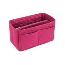 Vikakiooze Insert Bag Zipper Multi Pocket Handbag Purse Organizer Holder Makeup