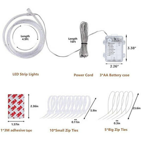 Vikakiooze LED Basketball Hoop Light Remote Control Basketball Rim Light With 17 Colors 7 Lighting Modes Timers Led Light Super Bright To Play