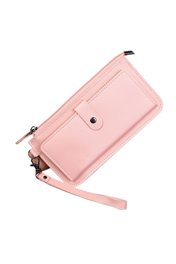 Vikakiooze Ladies Wallet Slim Bifold Wallet With Zipper Closure Multi Card Case, Ladies Credit Card Holder, Multi Card Holder Clutch Coin Purse