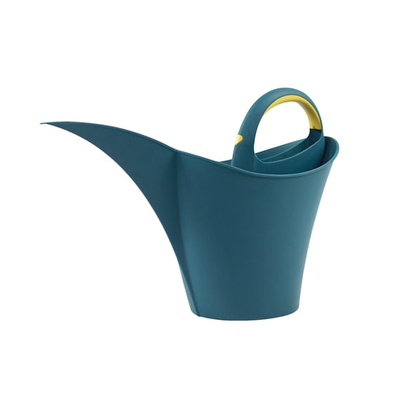 Vikakiooze Long Spout Watering Can 2 Liter Large Capacity Thickened Plastic Garden indoor Plant Watering Pot with Ergonomic Handle Blue