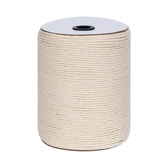 Vikakiooze Home Decor Strands Twisted Macrame Cotton Cord For Wall Hanging, Plant Hangers, Crafts