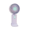 thumbnail image 1 of Vikakiooze Mini Portable Small Fan Quiet Rechargeable Office Desktop Fan, 1 of 1