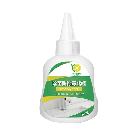 Vikakiooze Molds And Mildews Cleaner - Daily-, Scrub- Cleaning Gel Gel For Washing Machine Rubber Rings Seals Face Washers, Toothbrushes 200ml