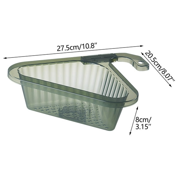 Vikakiooze Multi-Functional Hanging Filtering Draining Rack Filter Basket Multi-Functional Punch-Free Pool Filter Basket, Christmas Gift