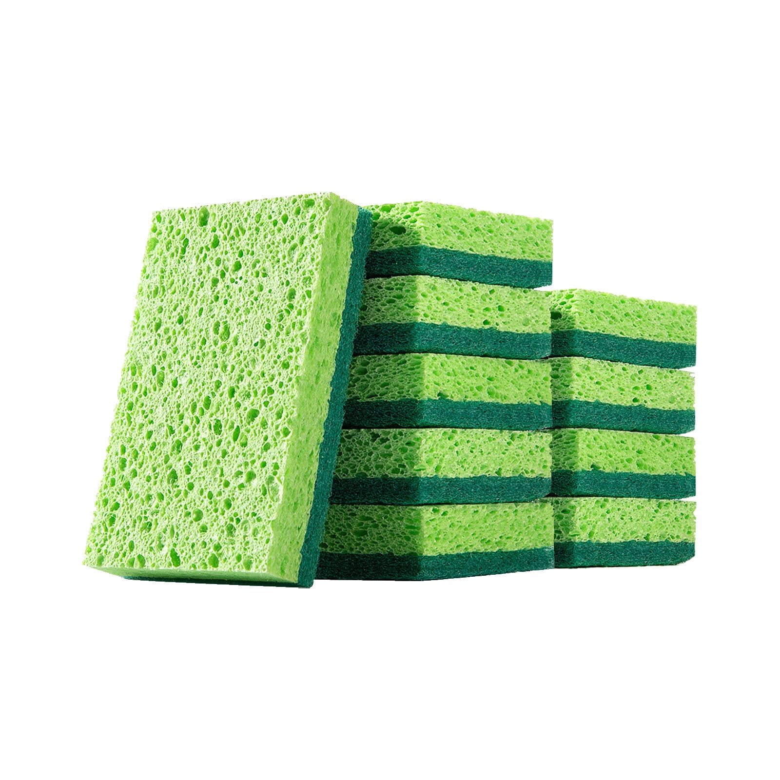 Vikakiooze Natural Sponge EcoFriendly Scrub Sponges for Kitchen