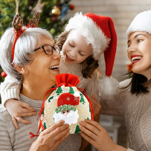 Vikakiooze Nightmare before Christmas Decor Christmas Decoration Candy Bags Are Very Suitable As Christmas Gifts, Party Gifts, Apples And Christmas Tree Decorations.