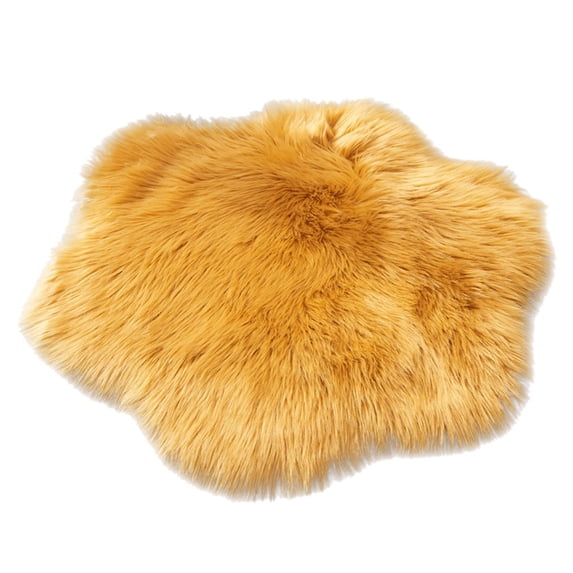Vikakiooze On Sale and Car Imitation Sheepskin Rugs Faux Non Slip Bedroom Shaggy Carpet Mats