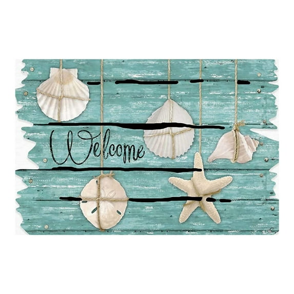 Vikakiooze On Sale and!Carpet Welcome Decor Day Room Living Doormats Carpet Home Carpets Bathroom Products Long Hair 40X60Cm Holiday Decor