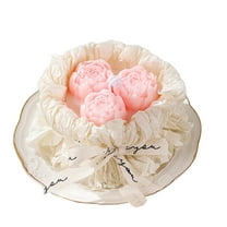 Vikakiooze Peony Flower Candle Scented Candles For Home Scented Anniversary Aromatherapy Candle Bath