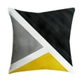 thumbnail image 1 of Vikakiooze Pineapple Leaf Yellow Pillow Case Sofa Car Waist Throw Cushion Cover Home Decor, 1 of 2