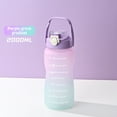 thumbnail image 1 of Vikakiooze Pitchers For Drinks Motivational Water Bottle With Time Marker 32Oz Squeezing Ejection Opening Bpa Free With Leakproof Wide Mouth And Fast Water Flowing For Outdoor Sport on, 1 of 7