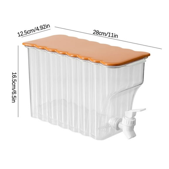 Vikakiooze Pitchers For Drinks Refrigerator Cold Kettle Household With Faucet Juice Tank Summer Beverage Bucket Kitchen Appliances on