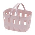 thumbnail image 1 of Vikakiooze Plastic Handheld Bath Basket Storage Basket Bathroom Bath Basket Miscellaneous Storage Basket Washing Basket Bath Basket, 1 of 6