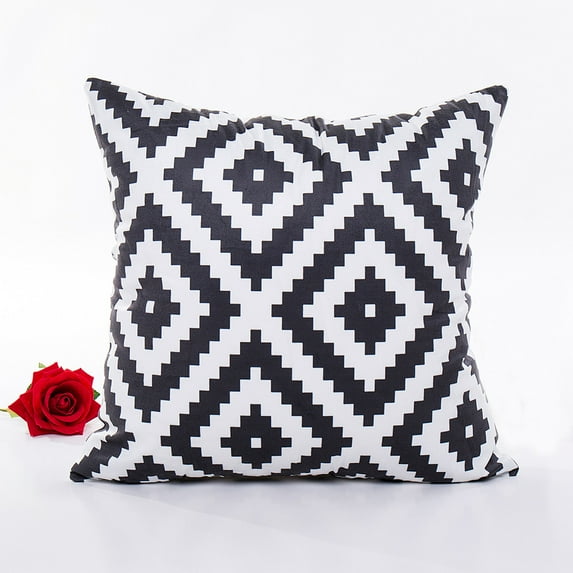 Vikakiooze Polyester Pillow Sofa Waist Throw Cushion Cover Home Decor Cushion Cover Case