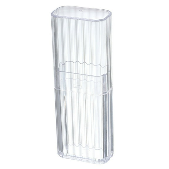 Vikakiooze Portable Transparent Object Storage Box Classification Organizer Box Storage Box