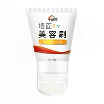 Vikakiooze Portable Wall Repair Paint, Wall Spackle With Roll Brush,Wall Hole Filling Quick And Easy Solution