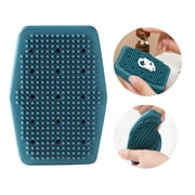 Vikakiooze Quick Foaming Bath Brush Bathroom Soft Silicone Rubbing Massage Bubble BathBrush