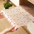 thumbnail image 1 of Vikakiooze Refrigerator Liners Fridge Mats Shelf Liner Floral Pattern Drawer Liner For Kitchen Cabinets Non Adhesive Non Slide Easy Clean Liner Waterproof Mat, 1 of 6
