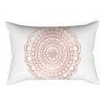 thumbnail image 1 of Vikakiooze Rose Gold Pink Cushion Cover Pillowcase Home Decoration(30cm * 50cm), 1 of 1