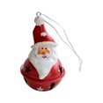 thumbnail image 1 of Vikakiooze Santa Claus Snowman Bell Pendant Iron Bell Decoration Christmas Tree Pendant Decoration 2023, 1 of 2