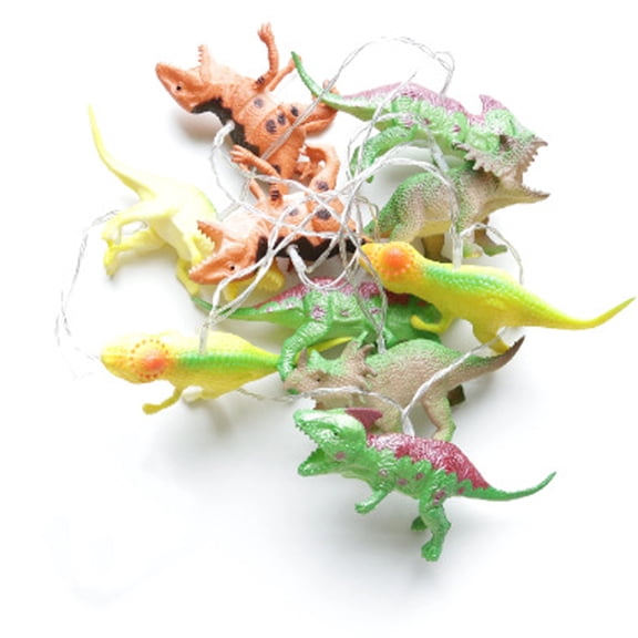 Vikakiooze Seasonals DecorationsDinosaur Lights String LED Modeling Colorful Lights Children's Toys Room Decoration Ambient Light String Birthday Party Layout Gifts