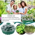 thumbnail image 1 of Vikakiooze Seed Starter Tray,Humidity Adjustable Seed Tray with Dome and Base Greenhouse, 1 of 7