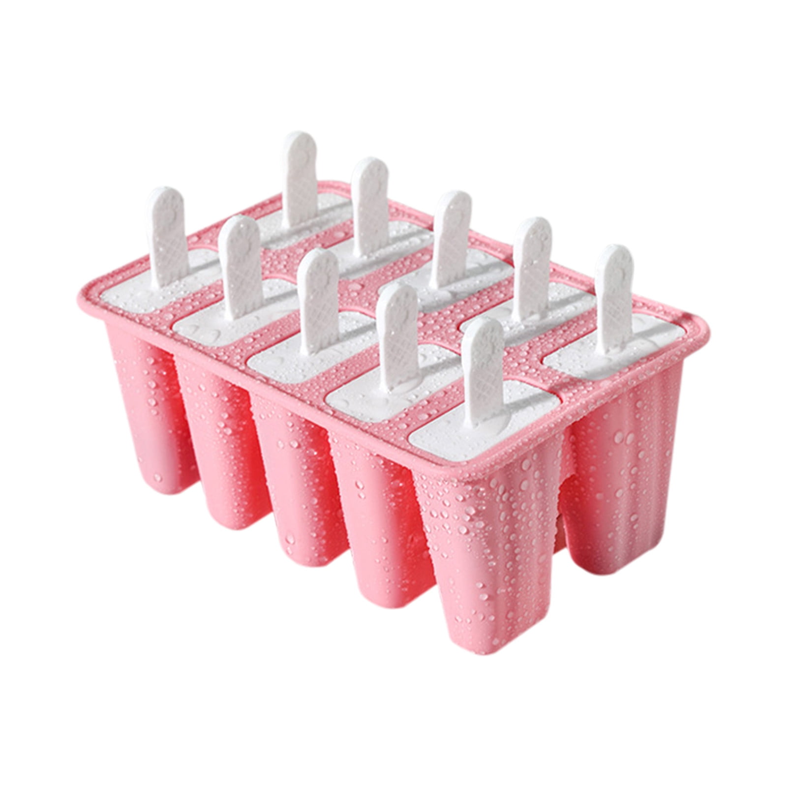 Ice Cube Tray Silicone Ice Pop-molds, Easy Release Ice Cream Mold, Reusable  Popsicle Stick With For Homemade Popsicles & Ice Cream Kitchen Accessories