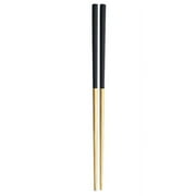 Vikakiooze under10, 1 Pair Reusable Chopsticks Metal Korean Chinese Stainless Steel Chop Sticks