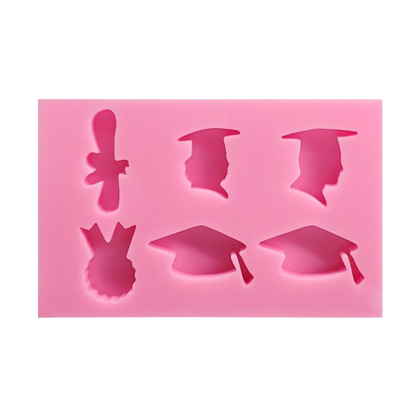 Vikakiooze Sizzling savings Graduation Silicone Graduation Cap Diploma Reel Ice Chocolate Candy